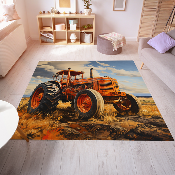 Orange Tractor