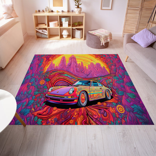 Psychedelic Sports Car